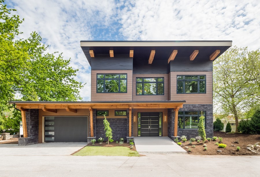 Exterior of the 2020 PNE Prize Home. Photo courtesy PNE